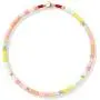 Dvacaman Fancy Colorful Enamel Beaded Choker Necklace for Women