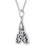 FJ Womens Hecate Necklace S925 Silver Wiccan Pagan Goddess Necklace Literary Jewelry FJ Womens Hecate Necklace S925 Silver Wiccan Pagan Goddess Necklace Literary Jewelry