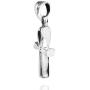 Mystic Egyptian ANKH Cross .925 Sterling Silver Pendant