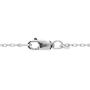 Brilliance in Motion 925 Sterling Silver Dancing Birthstone Teardrop Pendant Necklace, 18''