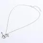Silver Horse Gifts for Girl Teen Kids Necklace Stainless Steel Necklace Horse Jewelry for Women Gift 18''+2''