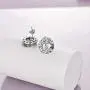 TOUPOP Tree of Life Earring Stud s925 Sterling Silver Family Tree Earring Jewelry with Crystal Gifts for Women Mom Teen Girls Birthday Mothers Day