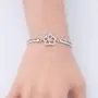 BAUNA Ohana Bracelet Family Member Gift Ohana Forever For Always Hibiscus Flower Charm Hawaiian Jewelry for Best Friend BBF BAUNA Ohana Bracelet Family Member Gift Ohana Forever For Always Hibiscus Flower Charm Hawaiian Jewelry for Best Friend BBF