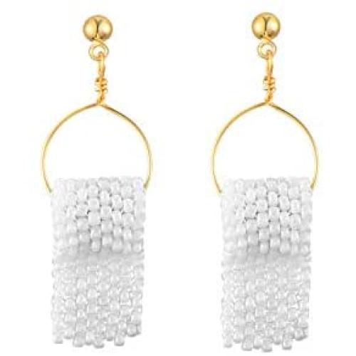 DORAFO Toilet Paper Earrings for Women Paper Towel Dangle Statement Earrings Hypoallergenic Funny Earrings for Girls