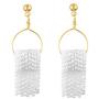 DORAFO Toilet Paper Earrings for Women Paper Towel Dangle Statement Earrings Hypoallergenic Funny Earrings for Girls