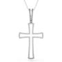925 Sterling Silver Cross Necklace for Women - Cross Pendant with Chain - Faith Necklace by HalleluYAH