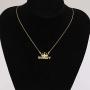 CENWA LBSBO Sigma Gamma Rho Sorority Gold Rhoyalty Zircon Necklace 1922 Sorority Paraphernalia Gift Greek Sorority Gift for Soror Sister