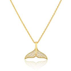 Yueyao 16k Gold Star and Moon Necklace,Crescent Circle Starfish Pendant Necklace Pave CZ Stone for Women and Girls