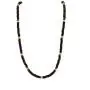 BlueRica Rasta Coconut Beads Necklace (Black - 18'') BlueRica Rasta Coconut Beads Necklace (Black - 18'')