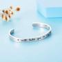 Memorial Bracelet Sympathy Gift Ill Hold You in My Heart Until I Hold You in Heaven Remembrance Bereavement Gifts Jewelry