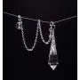 yippee Natural Crystal Quartz Pendulum Pendant Dowsing Tool,Chakra Reiki Meditation yippee Natural Crystal Quartz Pendulum Pendant Dowsing Tool,Chakra Reiki Meditation