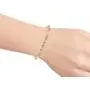 Stunning Exotic Ethiopian Opal & Diamond XOXO Hugs & Kisses Tennis Bracelet Set in Yellow Gold Plated Silver - Adjustable to fit 7'' - 8'' Wrist