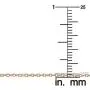 Kooljewelry Rose Gold Over Silver 1.2 mm Round Cable Chain Necklace (16, 18, 20, 22, 24 or 30 inch) Kooljewelry Rose Gold Over Silver 1.2 mm Round Cable Chain Necklace (16, 18, 20, 22, 24 or 30 inch)