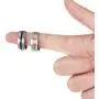 COTTVOTT 8mm Stainless Steel Spinner Rings Fashion Wedding Band Promise Rings Jewelry for Women Men COTTVOTT 8mm Stainless Steel Spinner Rings Fashion Wedding Band Promise Rings Jewelry for Women Men