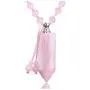 Sunligoo Urn Pendant Necklace for Ashes Cremation Memorial Keepsake Jewelry Healing Crystal Point Pendant Natural Stone Beads Necklaces for Women Girls