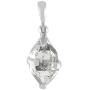 Starborn Herkimer Diamond Pendant in Sterling Silver