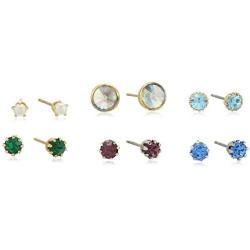 1928 Jewelry Multicolor Swarovski Crystal Set Earrings