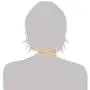 I Jewels Indian Bollywood Traditional Faux Kundan and Beads Stylish Ethnic Party Wear Choker Jewelry Set for Women (IJ326W)