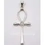 SilverStarJewel 925 Solid Silver 4 x 4 mm Rainbow Moonstone Pendant 2.3'' Art Jewelry SilverStarJewel 925 Solid Silver 4 x 4 mm Rainbow Moonstone Pendant 2.3'' Art Jewelry