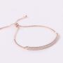 Miss Rabbit Cubic Zirconia Adjustable Bracelet with Prong Setting Crystal CZ Stones and Rhodium, Gold, Rose Gold Plating For Gift And Every Day Wear