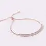 Miss Rabbit Cubic Zirconia Adjustable Bracelet with Prong Setting Crystal CZ Stones and Rhodium, Gold, Rose Gold Plating For Gift And Every Day Wear