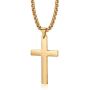 Jstyle Jewelry Mens Cross Necklace for Men Women Stainless Steel Pendant 24 Inch