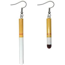 Cigarette Butts Dangle Earring Cool Punk Jewelry for Women Girls 2 Style