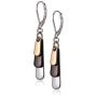 Nine West ''Metal Motion'' Tri-Tone Shaky Drop Earrings