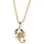 Aineecy Hip Hop Scorpion Necklace for Women Men Personlized Punk Scorpion Scorpio Constellation Pendant Necklace Teen Girls Scorpion Jewelry