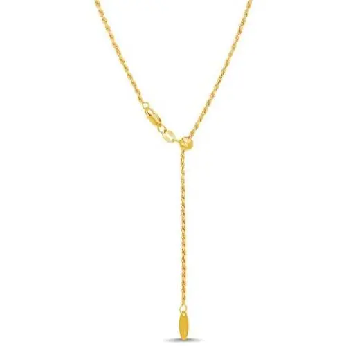 MIA SARINE Sterling Silver 24 Inch Adjustable Chain Necklaces for Women Made in Italy