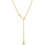 MIA SARINE Sterling Silver 24 Inch Adjustable Chain Necklaces for Women Made in Italy