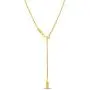 MIA SARINE Sterling Silver 24 Inch Adjustable Chain Necklaces for Women Made in Italy