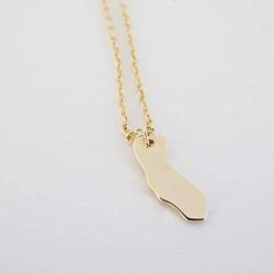 HONEYCAT California Necklace in Gold, Rose Gold, or Silver | Minimalist, Delicate Jewelry