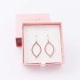 Marquise Dangle Drop Earrings for Women Girls, Womens Pave Rhinestone Lightweight Drop Earrings