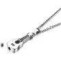 Starchenie Urn Guitar Pendant Necklace Ashes Holder in Stainless Steel for Men Women Starchenie Urn Guitar Pendant Necklace Ashes Holder in Stainless Steel for Men Women