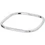 Personalized Engravable Plain Solid Square Shape Stackable Smooth Polished Bangle Bracelet For Women 925 Sterling Silver Personalized Engravable Plain Solid Square Shape Stackable Smooth Polished Bangle Bracelet For Women 925 Sterling Silver