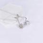 Zoeniya Sterling Silver Ring Holder Necklace Pendant Jewelry for Women Gifts