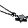 Mealguet Jewelry Stainless Steel Star of David Cubic Zirconia Hexagram Masonic Freemason Pendant Necklace for Men,24'' Chain Mealguet Jewelry Stainless Steel Star of David Cubic Zirconia Hexagram Masonic Freemason Pendant Necklace for Men,24'' Chain