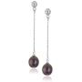 Bella Pearl Dangling Chinese Freshwater Cultured Pearl Drop Earrings