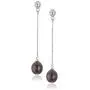Bella Pearl Dangling Chinese Freshwater Cultured Pearl Drop Earrings