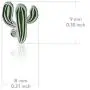 Dayna Designs Cactus Pendant Necklace - Enamel - Sterling Silver Jewelry Small for Women/Girls Dayna Designs Cactus Pendant Necklace - Enamel - Sterling Silver Jewelry Small for Women/Girls