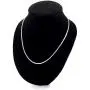 Cy trendy Fashion Snake Rope Chain 925 Sterling Silver Plated Men Women Jewelry Necklace 24