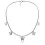 NICEMOVIC Dainty Butterfly Necklace for Women 18K Gold Choker Necklaces Butterfly Choker for Wife Girlfriend Friends Gifts