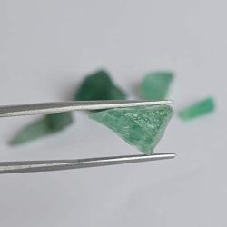 Rough Green Emerald 30.50 Ct Lot of 5 Pcs Natural Mineral Specimens Green Raw Emerald Gem