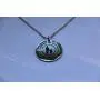 Daughter Necklace From Dad - Silver Color Laser Engraved Personalized Pendant Charm From Father Daughter Necklace From Dad - Silver Color Laser Engraved Personalized Pendant Charm From Father