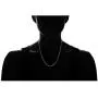 Pori Jewelers Genuine Platinum 950 Solid Diamond Cut Anchor Chain Necklace -1.5mm Thick - Available in 16''-24'' Pori Jewelers Genuine Platinum 950 Solid Diamond Cut Anchor Chain Necklace -1.5mm Thick - Available in 16''-24''