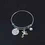 Funny Frog Gift Every Journey Starts with A Single Hop Bracelet Frog Lover Gift Travel Quote Jewelry(single hop BR)