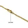 24K Gold Chain Style Cross Pendant Necklace Solid Clasp for Men, Husband, Teens Thin for Charms Miami Cuban Link Diamond Cut 24K Gold Chain Style Cross Pendant Necklace Solid Clasp for Men, Husband, Teens Thin for Charms Miami Cuban Link Diamond Cut