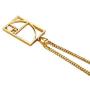 MPRAINBOW Unisex Stainless Steel Gold Plated Fibonacci Sequence Ratio Symbol Pendant Necklace Mathematics Jewelry Gift For Teacher,Son, Daughter,Friends
