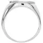 DC Comics Mens Stainless Steel Justice League Superhero Logo Ring Jewelry, Green Lantern, Size 10